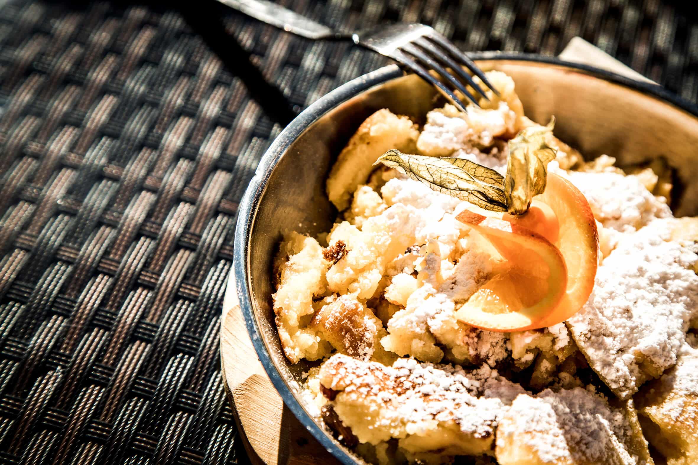 Kaiserschmarrn genießen im Stubaital