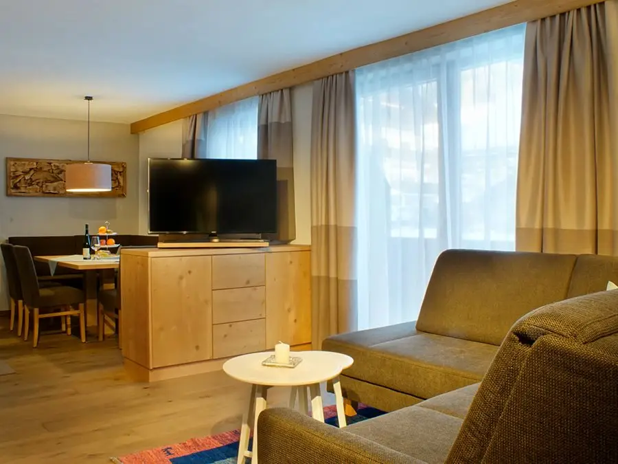 Appartement König Serles – Wohnbereich